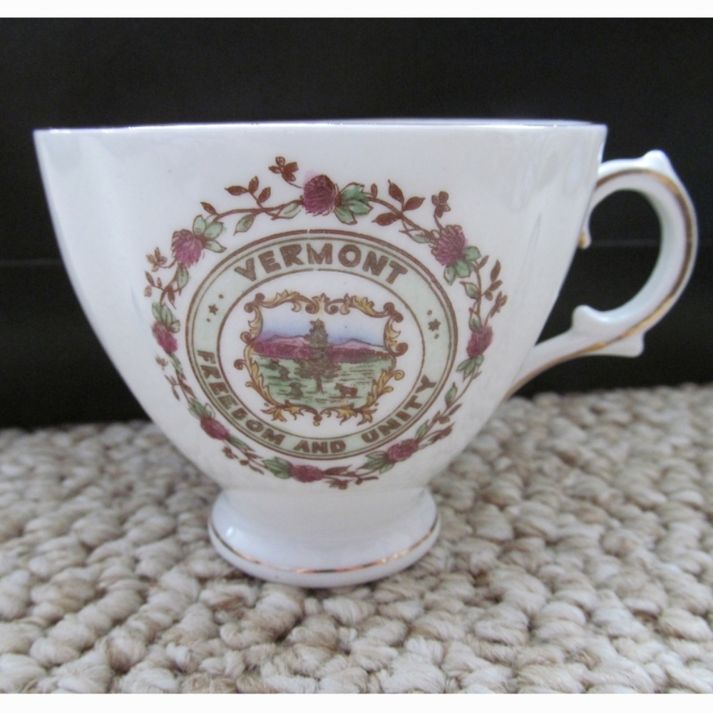 Vermont teacup - bone china